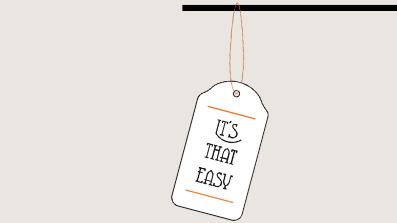 Tag etikettsystem Tracy